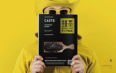 随州绯茶品牌设计